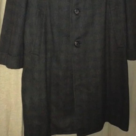 Kuppenheimer** Quality full length Wool Over coat Large - Picture 12 of 15